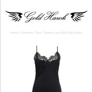 * GOLD HAWK* BIKER CHICK GLAM~~THIS IS AMAZING!!!   GOLD HAWK SILK SLIP - Dress.